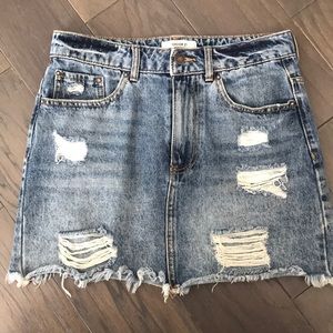 F21 Denim Skirt